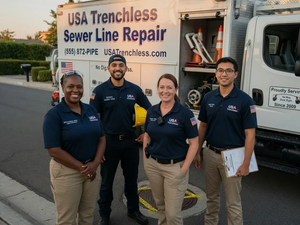 Sewer Line Repair company in Stockdale, TX